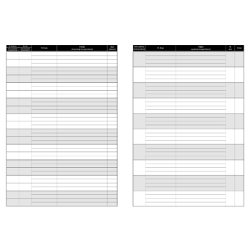 Dziennik korespondencji A4 701-1